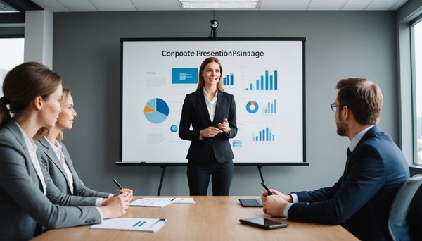 Présentation corporate : conseils pour captiver votre audience